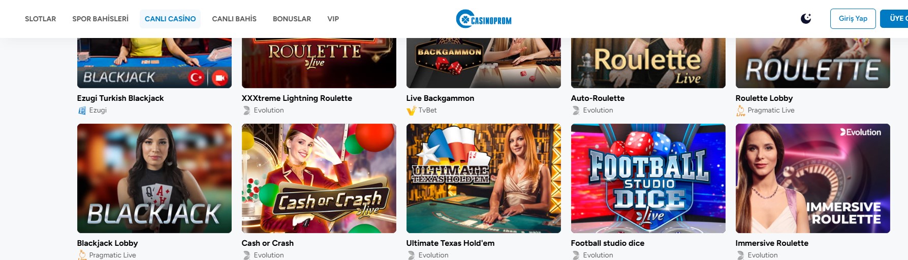 Casinoprom Kaç Oldu